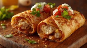 Crispy Chicken Chimichangas Recipe