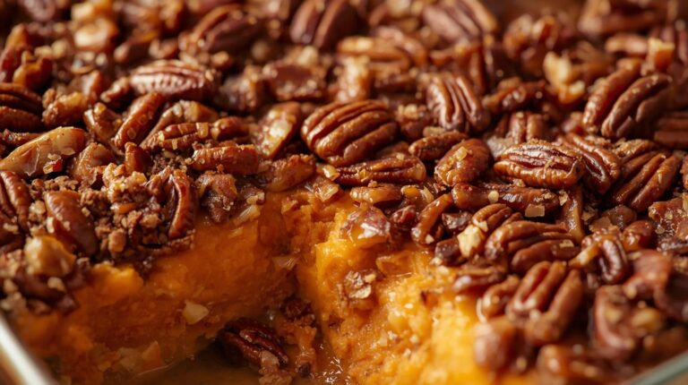 Easy Maple Sweet Potato Casserole Recipe