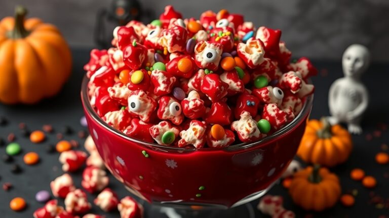 Halloween Bloody Red Popcorn Recipe