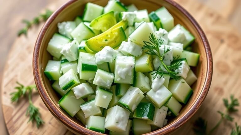 Refreshing Greek Yogurt Cucumber Salad Recipe
