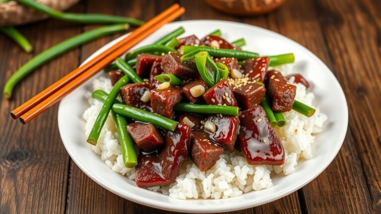 Mongolian Beef and Green Beans Recipe