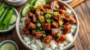 Korean Beef Bowls Recipe