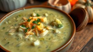 Creamy Broccoli and Cheddar Soup Recipe