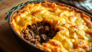 Shepherd’s Pie with Sweet Potato Mash Recipe