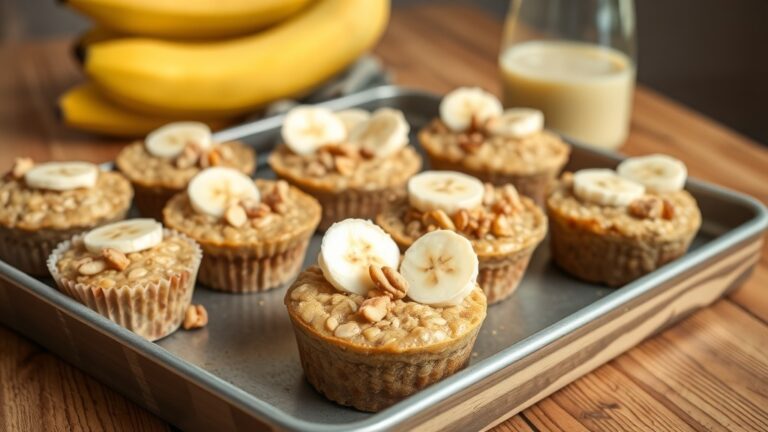 Creamy Banana Oatmeal Cups Recipe