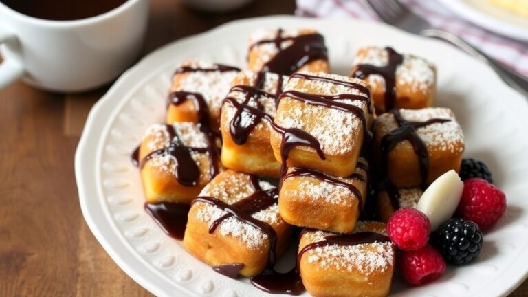 Almond Chocolate French Toast Bites Recipe