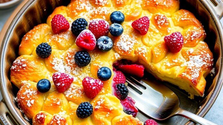 French Bread Berry Toast Bake Recipe