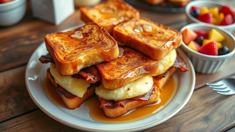 Quick French Toast Breakfast Sliders Recipe