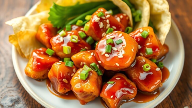 Honey Garlic Chicken Bites Recipe